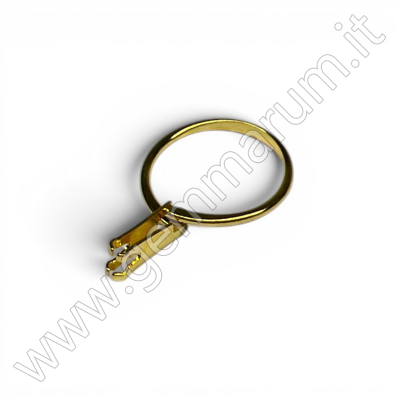 Goldener Steinhalterring für Steine ​​von 2.0 bis 5.0 ct