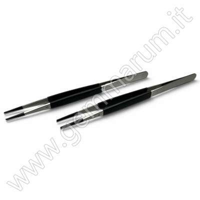 Tweezers Set with rubber point - 2 pcs