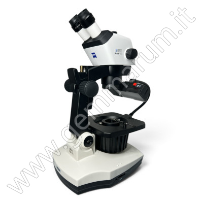 ZEISS 305 GEMMOLOGICAL MICROSCOPE -  TRINOCULAR