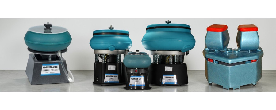 Tumblers and grinders vibratory